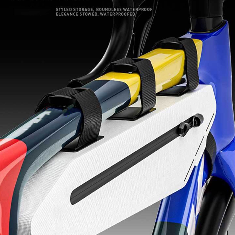 Cycling Commute Essentials - 容量 1.5L のバイクフレーム収納バッグ、通勤やショートサイクリングに欠かせないライドを整理するための TPU アンダーチューブポーチ 24BD