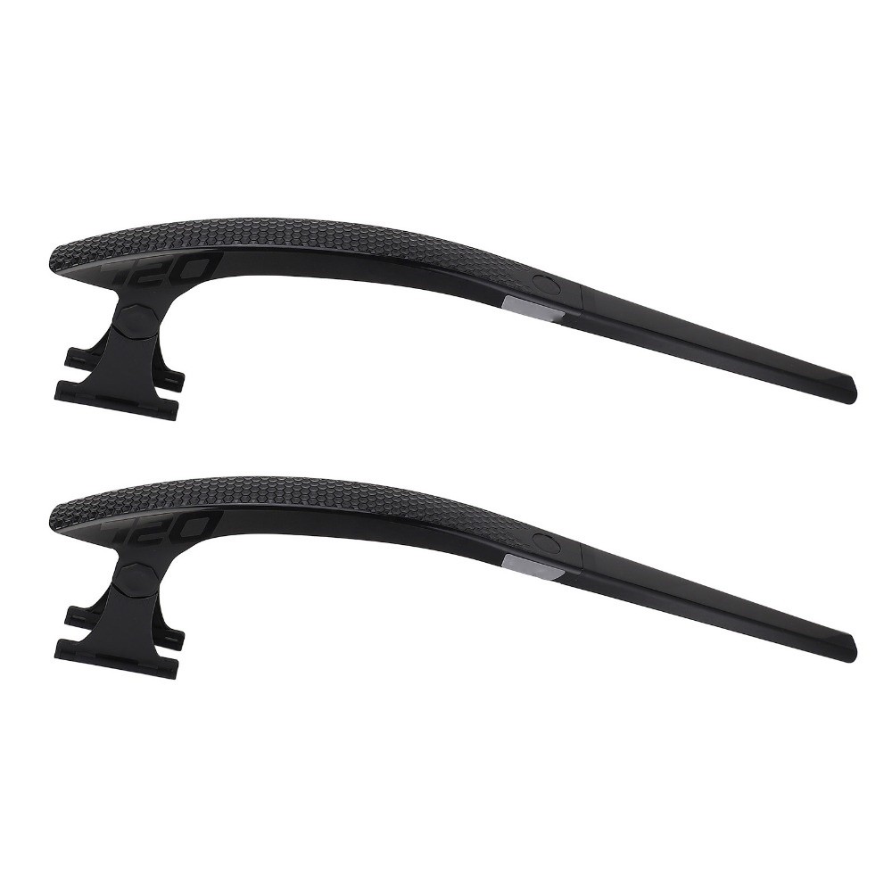 Fender Mudguard Set - PCナイロン製ロードバイクマッドガード 軽量拡張型バイクフェンダーセット 調整可能なクイックリリース グラベルバイクマッドガード