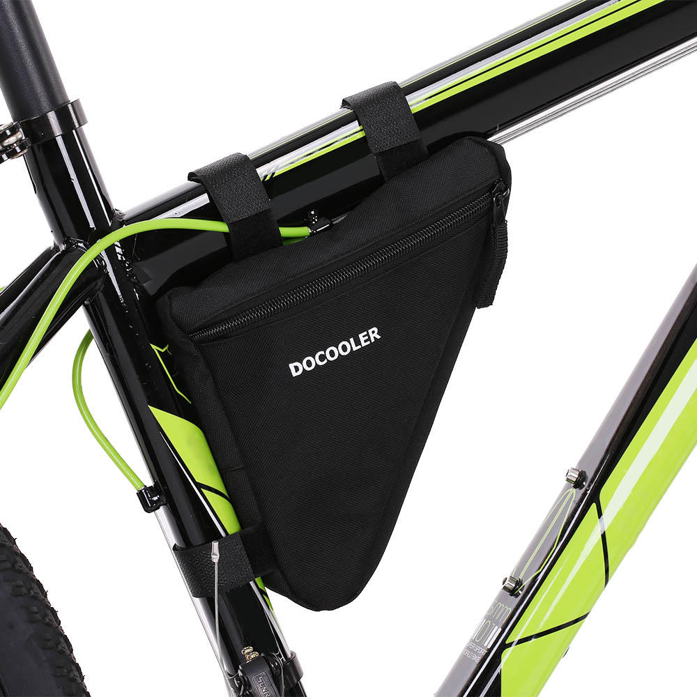 Cycling Commuter Backpack Waterproof - Docooler-サイクリング、防水、フロント、サドル、チューブフレーム、アウトドアスポーツ用の三角形バッグ