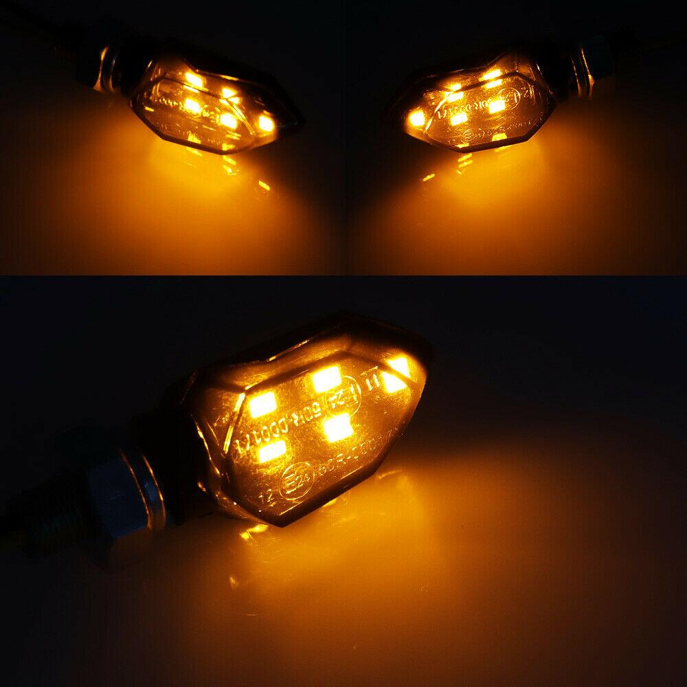 ミニ LED オートバイターンシグナルライトシーケンシャルフ - Bike Light Front Rear のレビューと価格