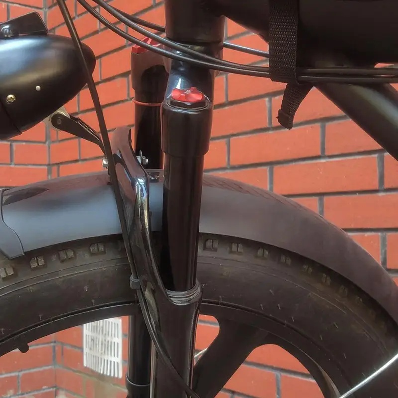 ブラックバイクフェンダー ファットタイヤマッドガード フェン - Fender Mudguard Set のレビューと価格