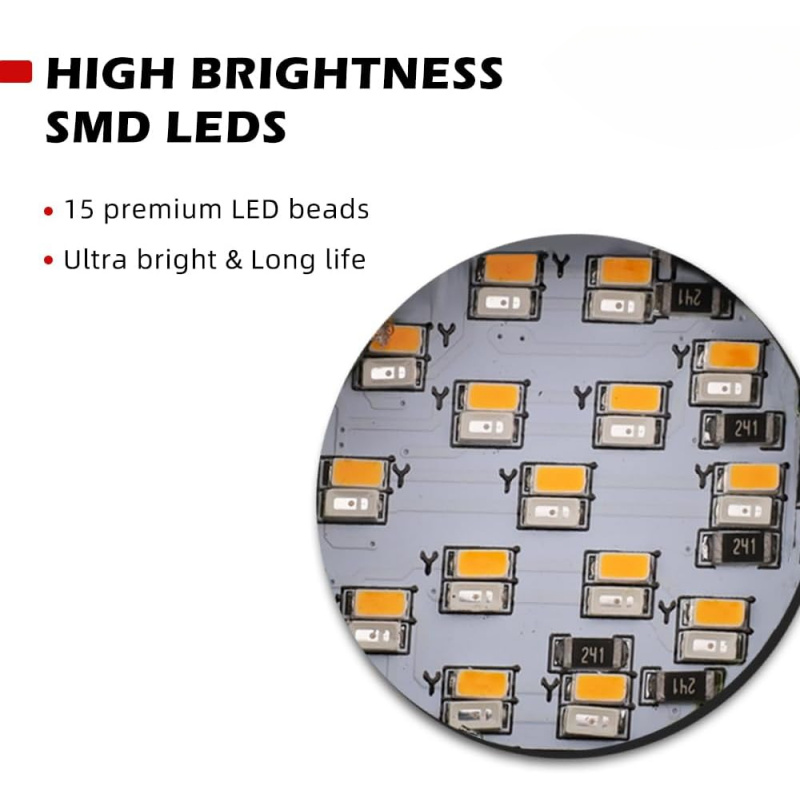 オートバイ弾丸 LED フロントリアターンシグナルライト S - Bike Light Front Rear のレビューと価格