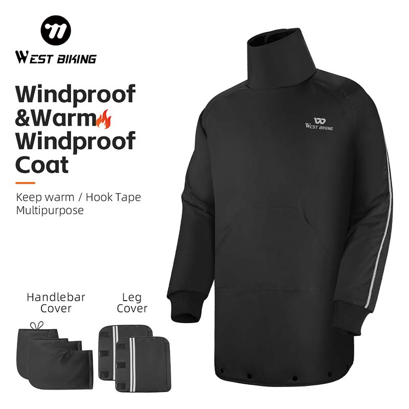 WEST BIKING サイクリング防風コート 厚手で暖かい - Cycling Commute Jacket のレビューと価格