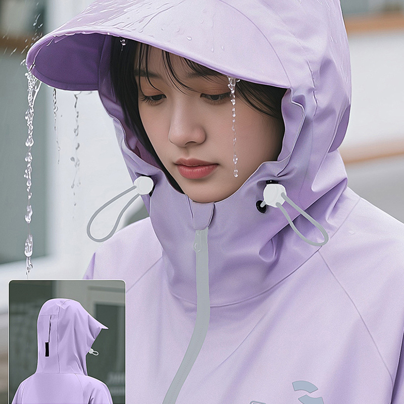 サイクリング反射レインコート オックスフォード布 ロング全身 - Cycling Commuter Rain Gear のレビューと価格