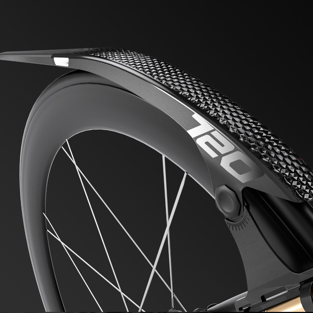 PCナイロン製ロードバイクマッドガード 軽量拡張型バイクフェ - Fender Mudguard Set のレビューと価格
