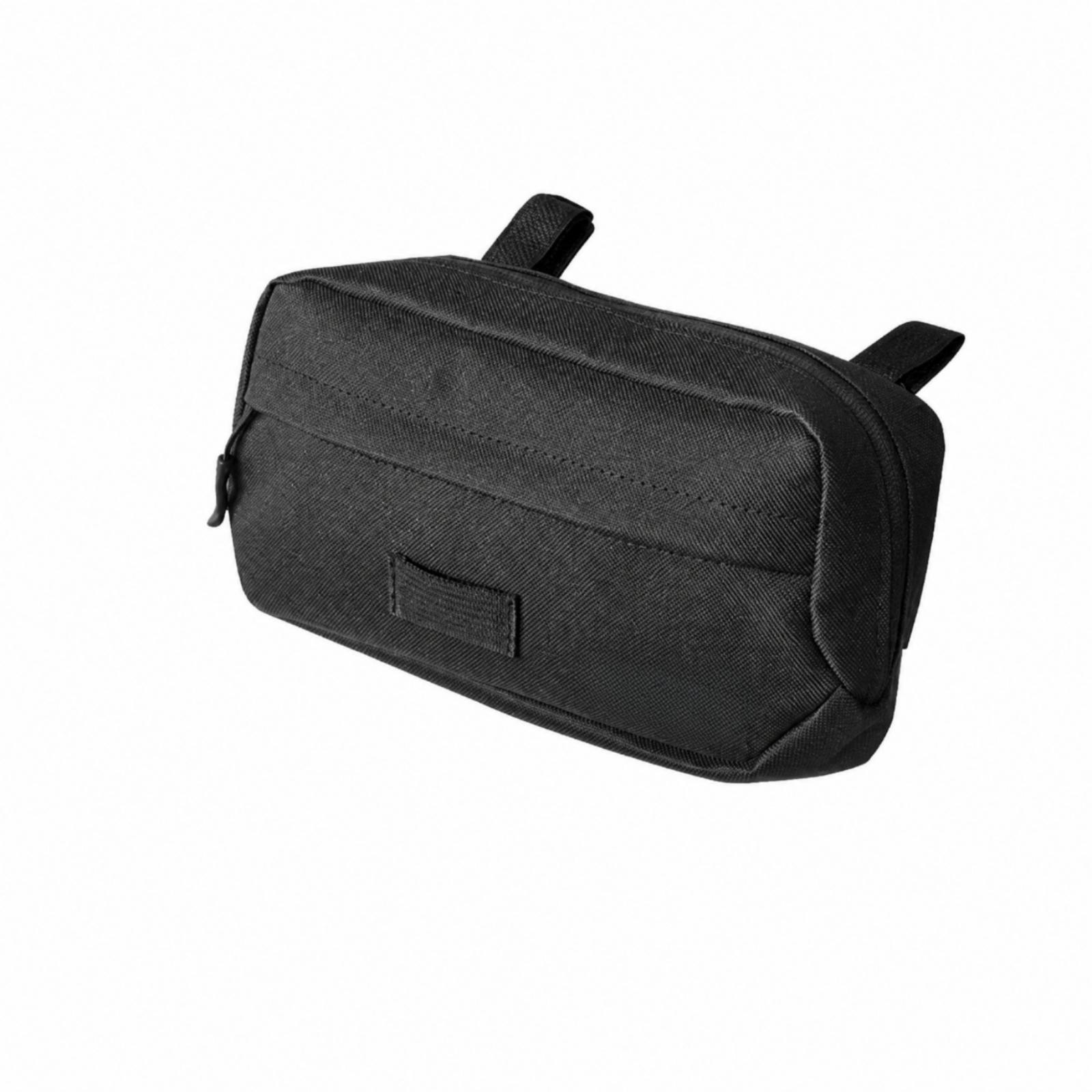 コンパクトな自転車用ハンドルバーバッグ。ブラックのPVC製で - Cycling Commute Essentials のレビューと価格