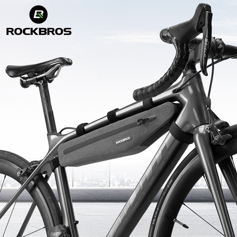 ROCKBROS 1.5L 自転車バッグ トップチューブ ト - Cycling Commuter Backpack Waterproof のレビューと価格