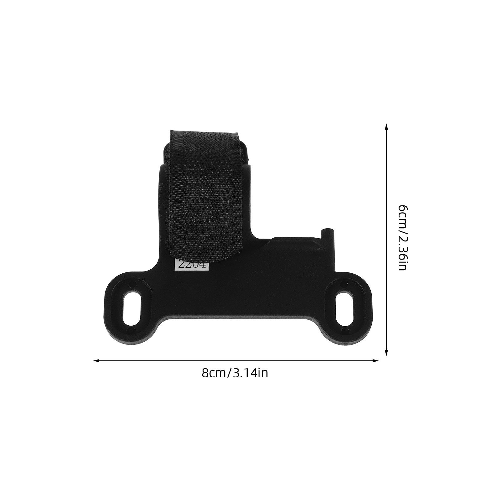 ロードバイクやマウンテンバイク用の、素早く取り付け可能な固定 - Bike Pump Frame Mount のレビューと価格