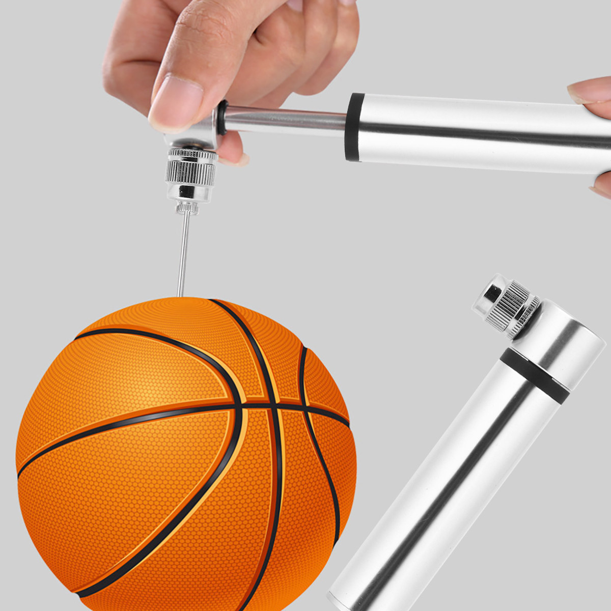 自転車用ポンプ、パンク修理キット、小型アルミニウム製、素早く - Bike Pump Frame Mount のレビューと価格