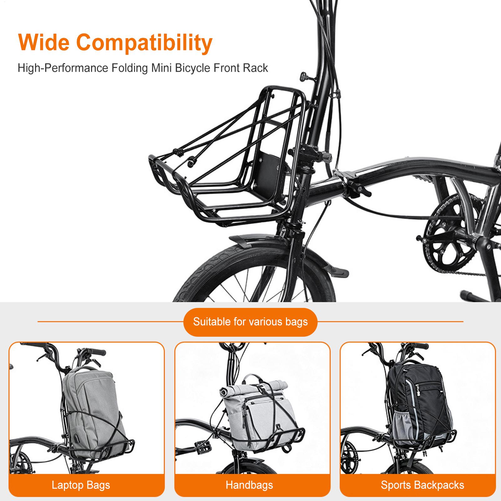 素早く取り外し可能な自転車用フロントキャリア。10kgまでの - Cycling Commuting のレビューと価格
