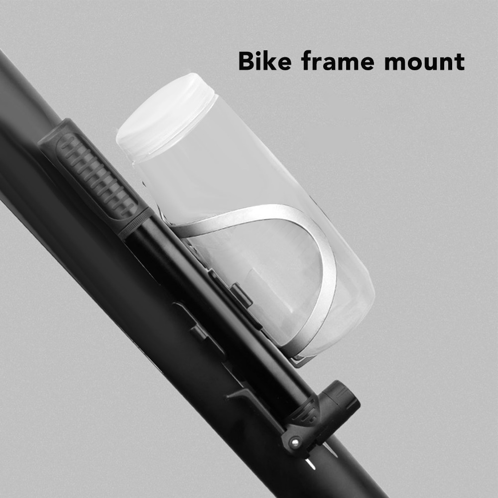 ポータブルバイクポンプ ミニアルミ合金製、プラスチック製サイ - Bike Pump Frame Mount のレビューと価格