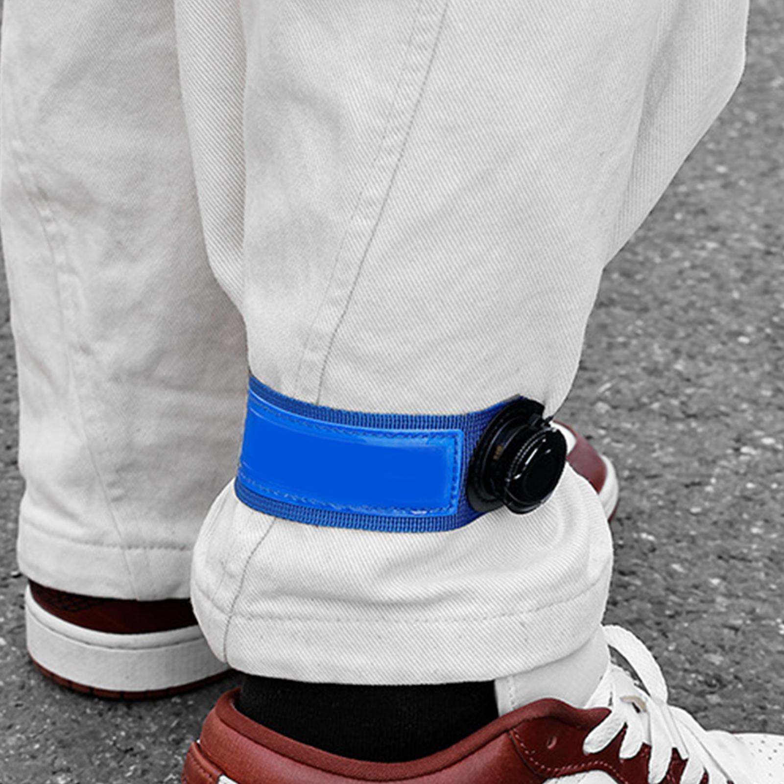 反射アンクルバンド付きバイクパンツストラップ、調節可能なサイ - Cycling Commute Pants のレビューと価格