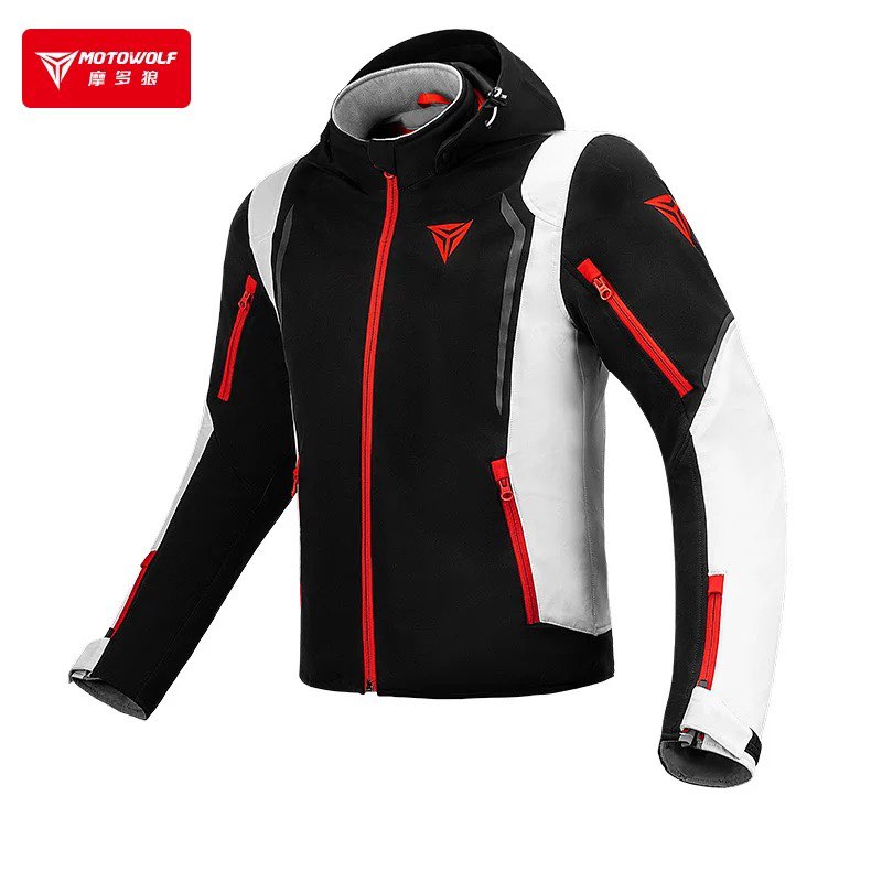 防水バイクジャケット屋外ロード通勤オートバイライディングジャ - Cycling Commute Jacket のレビューと価格