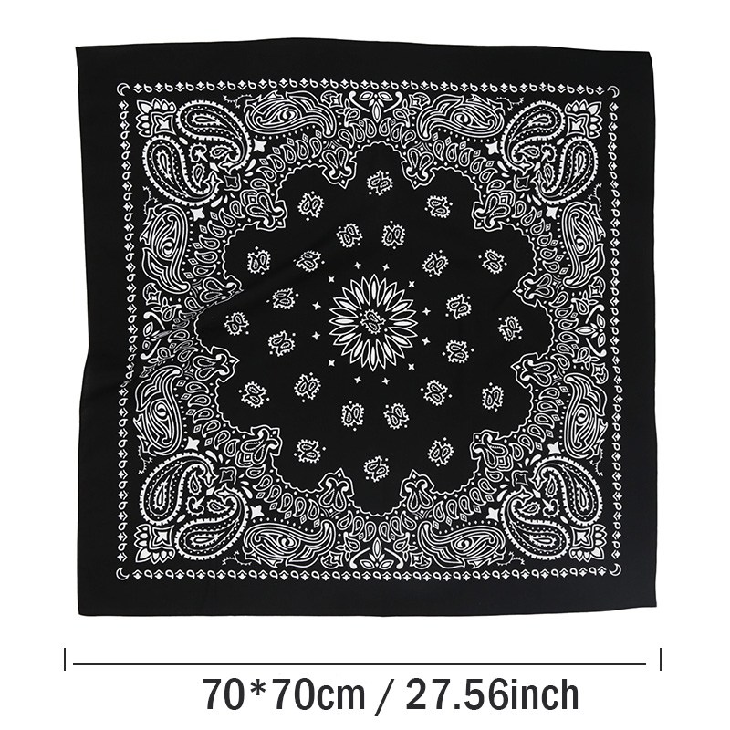 コットンブラック ビッグサイズ 70*70cm スクエア レ - Cycling Zones のレビューと価格